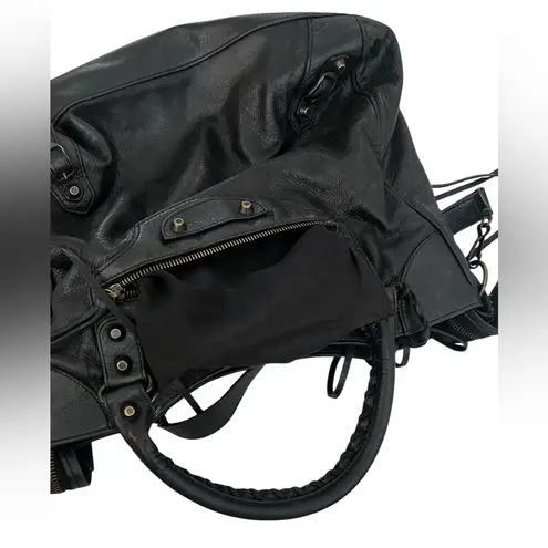 Balenciaga VELO 2012 Nicolas Ghesquière Crossbody Bag with classic hardware
