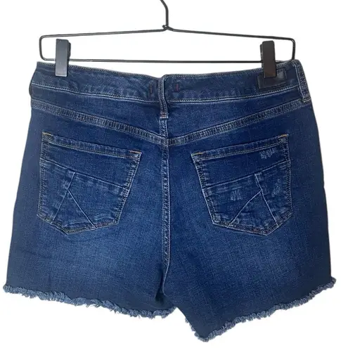 Dear John  Women’s Sz 28 Shorts Distressed Denim Jean Raw Hem