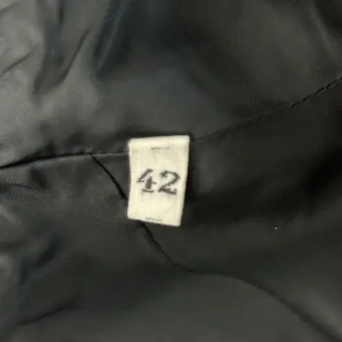 Uli Richter Specia Blazer Womens Large 42 Jacket Preppy Office Business Party Black