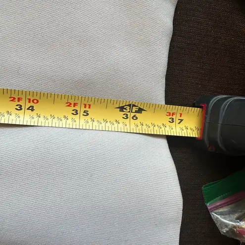 JOHN MEYER OF NORWICH Beige Long Coat & 2 Big Pockets Reverse Hiden Buttons.Sz L Size L