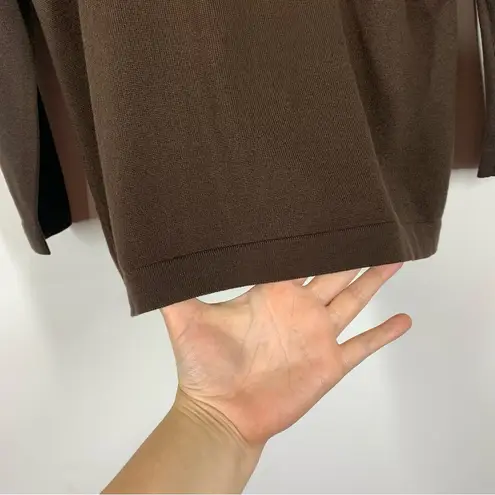 VTG Escada Brown Knit Turtleneck Sweater Size 36 or US 6