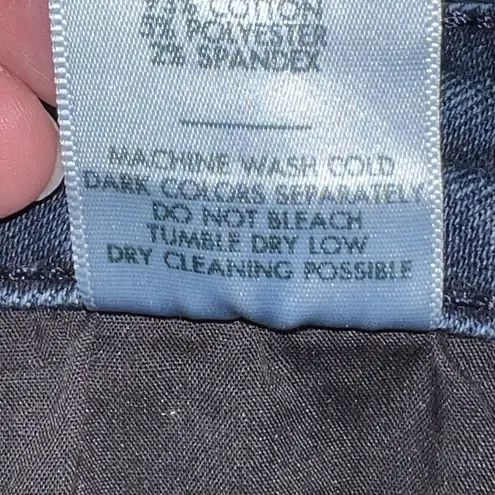 Just Black JBD Denim Vintage Straight Jeans Size 27 Raw Hem High Rise Distress