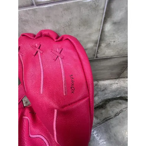 Betsey Johnson  Kitsch Hit Me Up White Large Baseball Crossbody Bag NWT