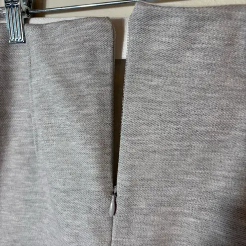 MM.LaFleur The Crosby Skirt Twill Ponte Light Heather Gray Size +3 (3X / 22–24)