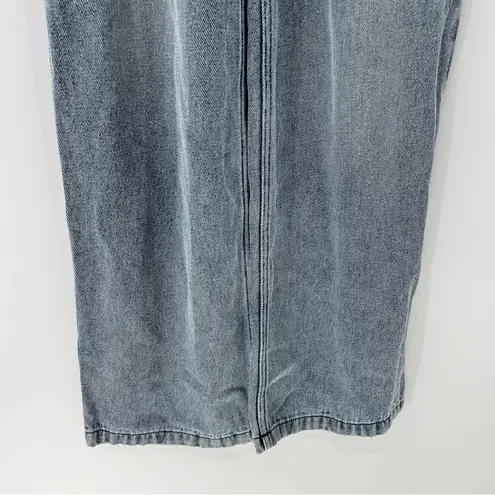Isabel Marant Blue Paryama Wide Leg Jeans high rise size 36 US 4