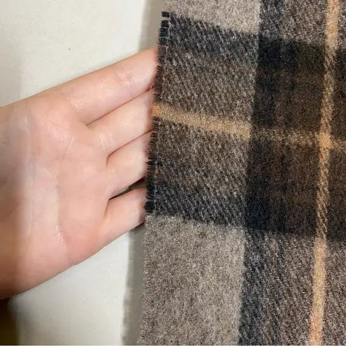 Givenchy  100% Pure New Wool Plaid Scarf