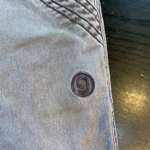 Gramicci Hiking Pants Women's 10 Gray Roll Up Ankle Outdoorsy Vtg Gorpcore Retro