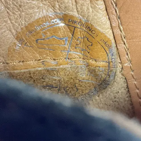 Pikolinos Royal Embellished Leather Ankle Zip Boots Winter Bootie Sz 7.5