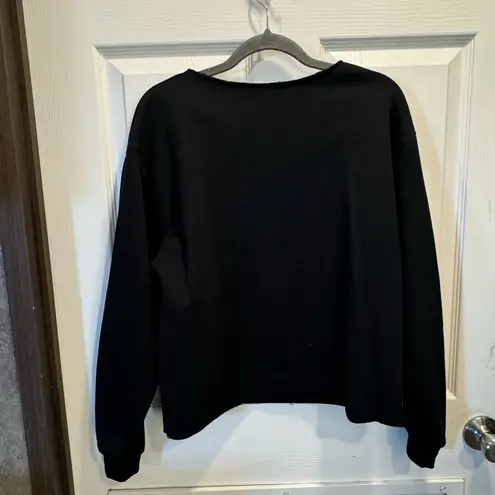 The Rolling Stones Women's Graphic - Black Sweatshirt Size M