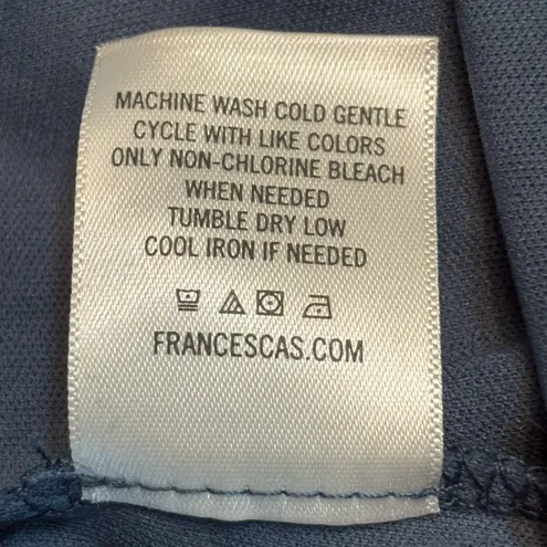 Miami  Blue Long Sheer Sleeve V-Neck Sundress size M