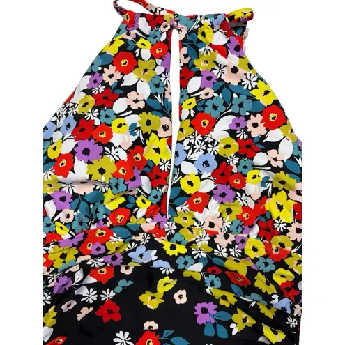 Anne cole *New 1 Pc Swimsuit Womens 12 Floral Plunge Keyhole Beach Travel Resort