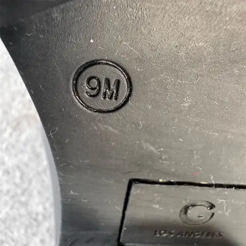 GBG Los Angeles Women's Black Chunky Platform Mary Jane Shoes Size 9M