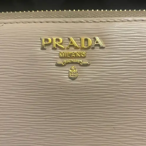Prada  Light pink Zip Wallet