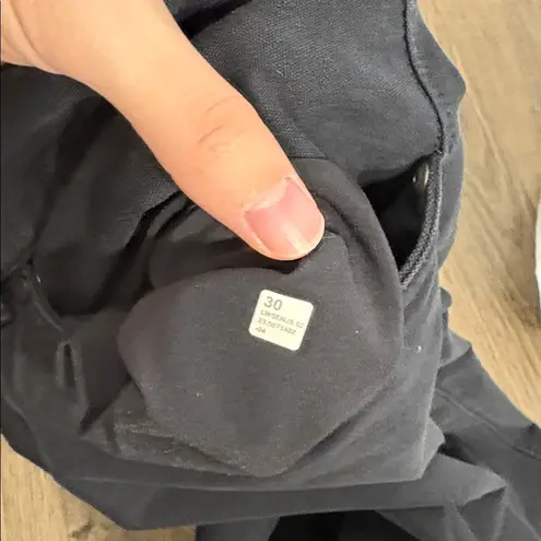 Lululemon  City Sleek 5 Pocket Wide-Leg High-Rise Pants Black Casual Women's 30