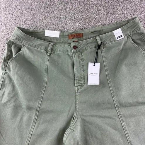 Judy Blue NWT Womens Greenwich High Rise Sage Front Seam Jeans Plus Size 24W - Image 1