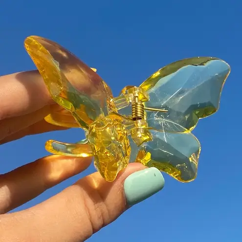 Large Butterfly Hair Claw Clips