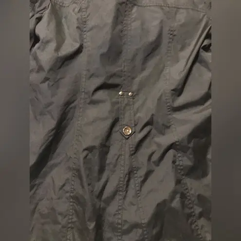 Fashion Bug Women’s Black Button Up Pea Coat Size M