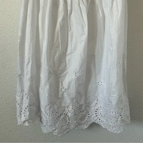 Jason Wu eyelet halter maxi summer dress sz large NWT