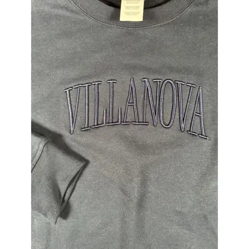 Champion  VILLANOVA Powerblend Sweatshirt Stiched Fleece Women's XL Navy Blue New