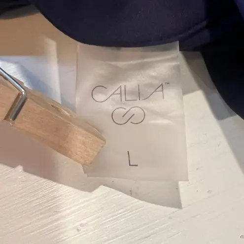 Calia Women's L Navy Full Zip Performance Jacket Stretch Neutralcore Blue Size L