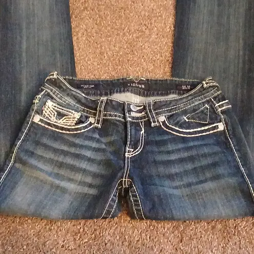 Vigoss the new York bootcut blue jeans size 5/6