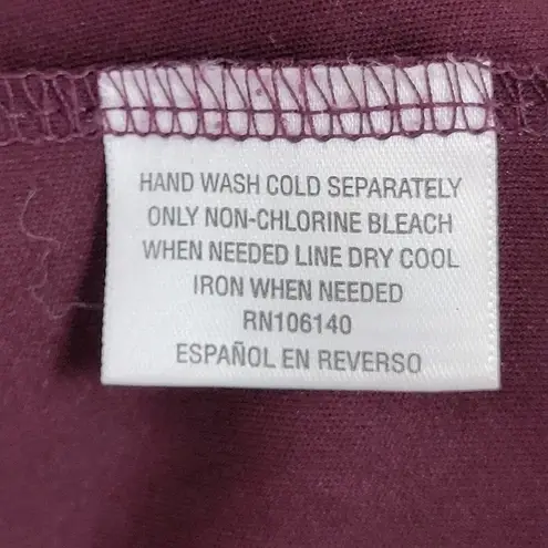 Bar III  Women Burgundy Blue Lace Striped‎ Maxi Skirt Size S