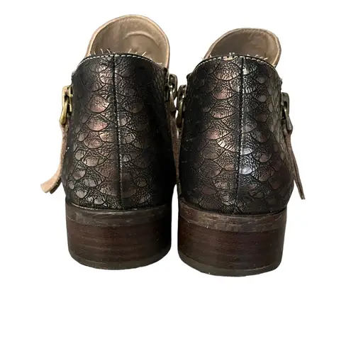 Very Volatile Los Angeles Suede Leather Upper Ankle Boots Double Sided Zipper