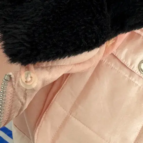 Partners Pink 100% Silk Quilted Jacket Women's M Size M