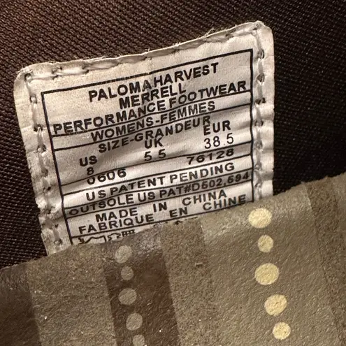 Merrell Paloma Harvest Slip On Casual Shoes Brown Suede Women's 8 Activewear