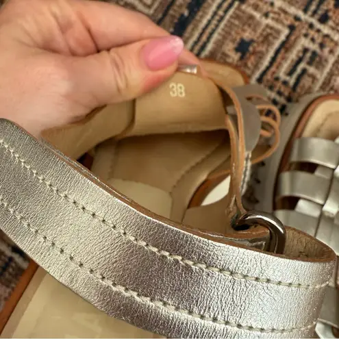 Labucq Boomer Sport Metallic Platform Fisherman Sandals EU 38 / US 7.5