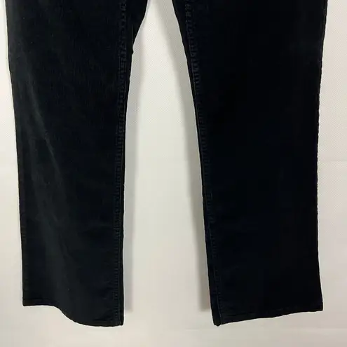 J.Jill  Corduroy Black Mid-Rise Pants Size 0P