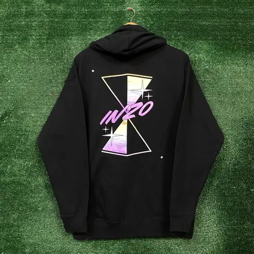 Weezer Van Weezer INZO Rock Band Hoodie Size Large