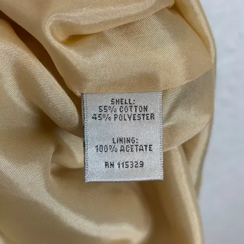 Badgley Mischka Beige Sleeveless Beaded Embroidered Dress Size 8