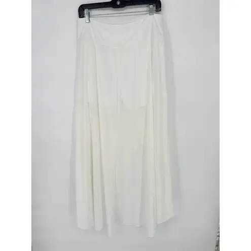 Halara Women’s Breezeful Skirt Large High Waisted High Low Ruffle 2-in-1 Flowy