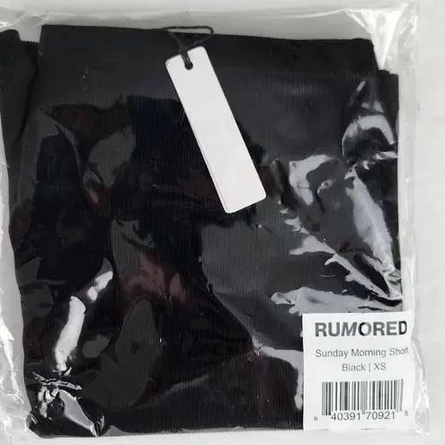 Rumored Sunday Morning Bralette and Shorts Set Size XS Black - Image 7