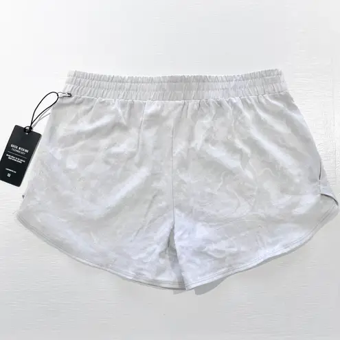 Lanston Sport New Curved Hem Shorts Grey Sample Size / Size Small