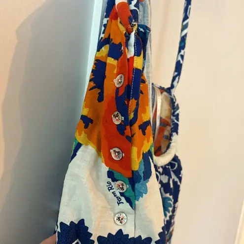 Farm Rio NWT  Flower Tapestry Blouse.