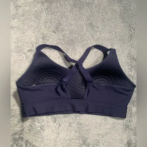 Under Armour  navy blue fitted medium sports bra