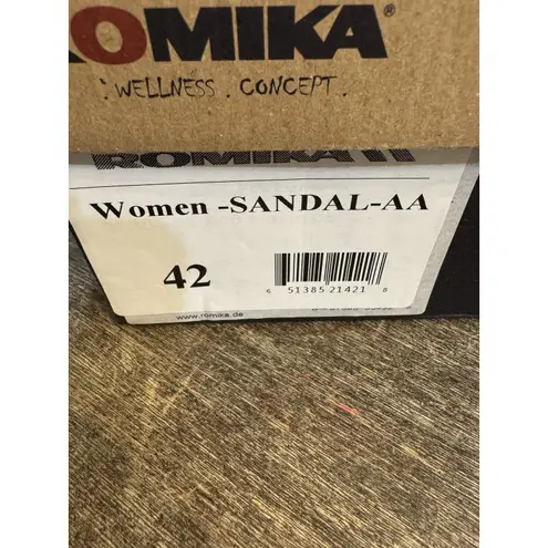 Women's Romika Nevis 05 Jeans Leather Size 42 US 10 Blue