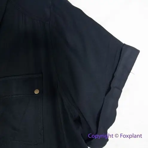 City Chic New! Plus Boiler Suit Jumpsuit in black, size 18