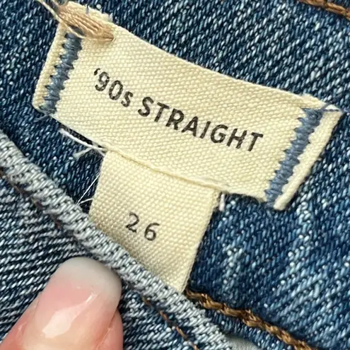 Madewell 90’s straight jeans 26 Blue