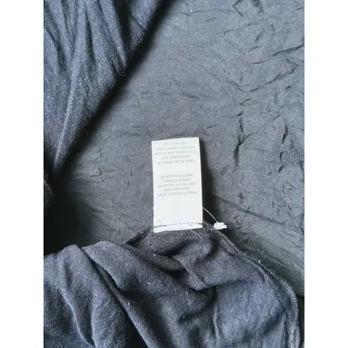 Rebecca Taylor Beaded Silk Short Sleeve Blouse Black 10 Designer Glam Minimalist