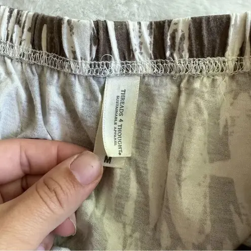 Threads 4 Thought Women's Strapless Organic Cotton Maxi Dress Size Medium