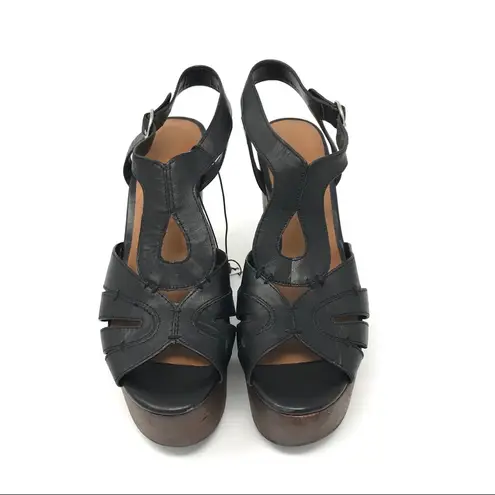 ZARA  Platform Sandals Black Size 40