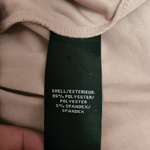 Bagatelle Collection Pink Crushed Velvet Cd Shoulder Blouse Size Large