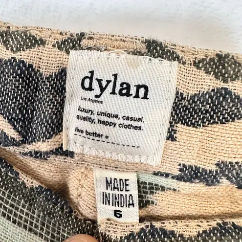 Dylan True Grit Mini Shorts Size 6 Small Multicolor Aztec Tribal Print Bohemian