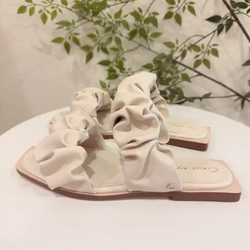 Circus by Sam Edelman Circus NY by Sam Edelman Women's Iggy Slide Sandal Ivory Size 6 New in Box