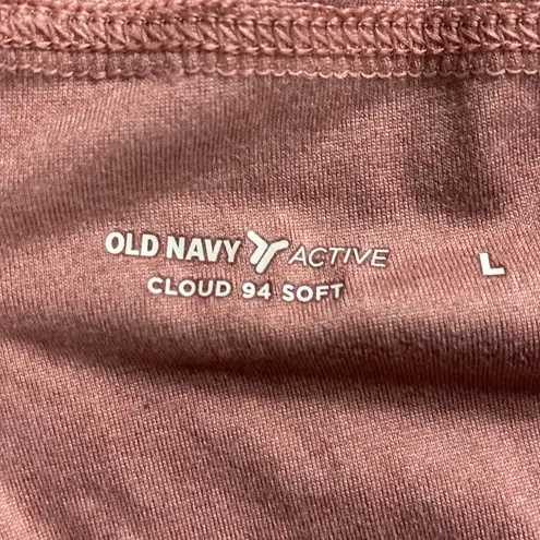 Old Navy active super soft mid rise joggers rose pink large