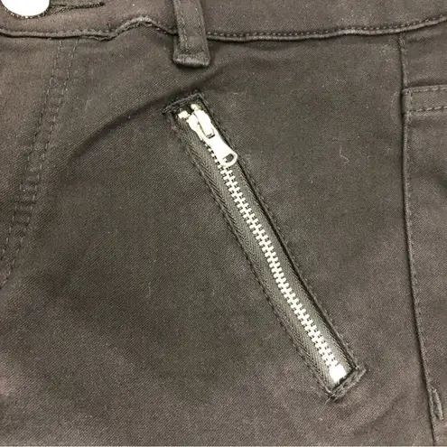 NY & Co Black Denim High Waist Leggings Jeans 0 NWT