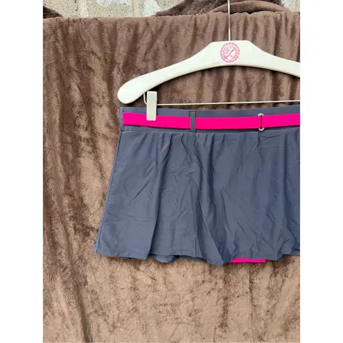 Free Country Grey And Pink Swim Skirt Woman’s Size XXL